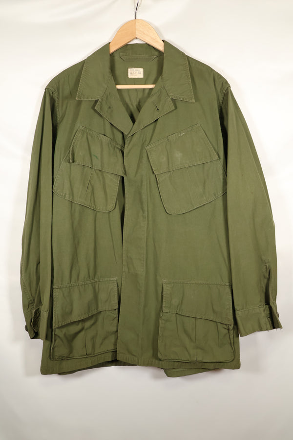 Circa 1967 M-R 3rd Model Jungle Fatigue Jacket, used.