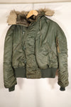 Late 1980s, MEDIUM, Civilian Use, Made by Alpha Industries, N2-B Flight Jacket, Used