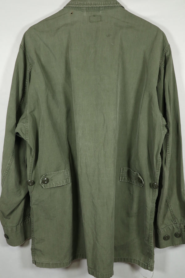 Real 1st Model Jungle Fatigue Jacket No size tag, faded, used.