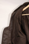 1969 Contract Size 44 US Navy G-1 Flight Jacket Large Size Used