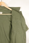 1968 Contract M-S 4th Model Jungle Fatigue Jacket with USAF Tape Short Sleeves Modified Used