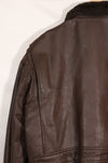 1969 Contract Size 44 US Navy G-1 Flight Jacket Large Size Used