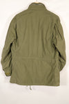 Real owned by former SF member, first model M65 field jacket, estimated 1965-1966, used.