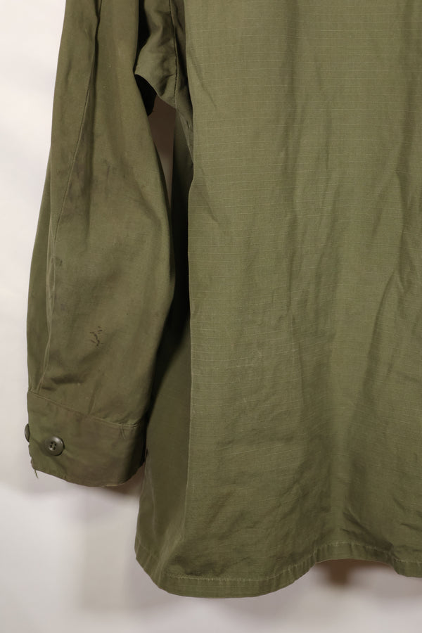1969 Contract L-R 4th Model Jungle Fatigue Jacket Used