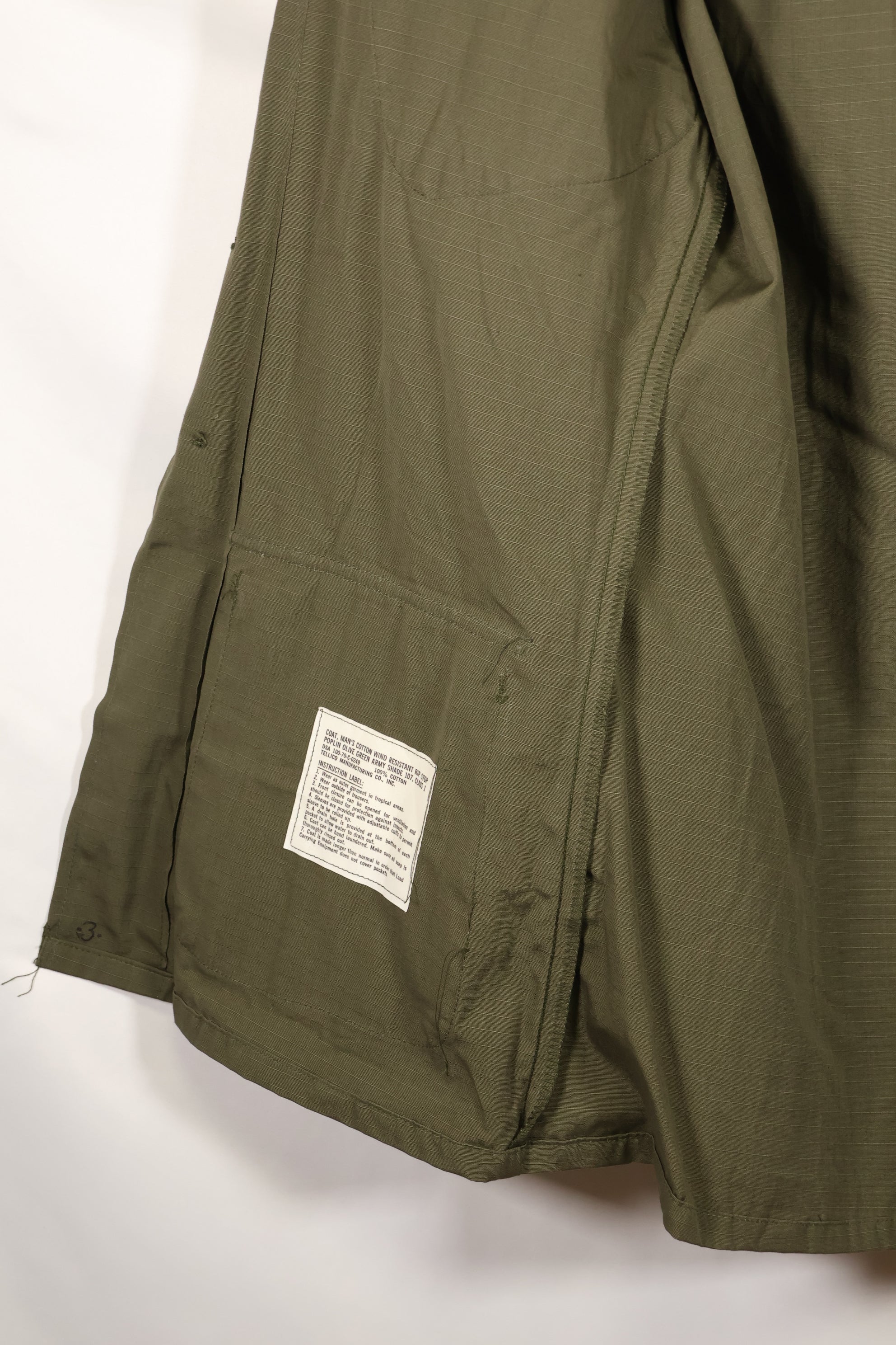 1970 Contract Deadstock X-S-R 4th Model Jungle Fatigue Jacket