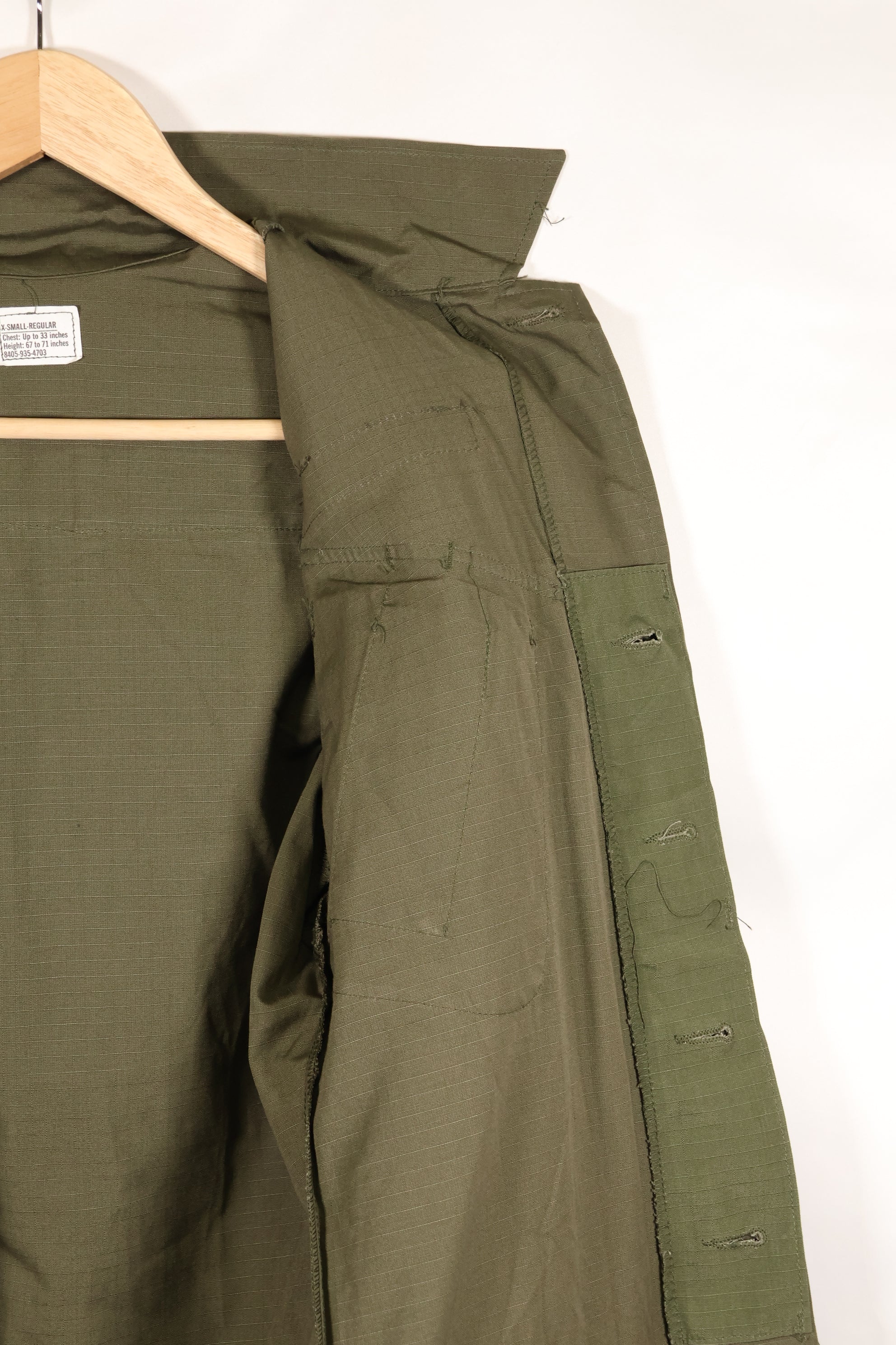 1970 Contract Deadstock X-S-R 4th Model Jungle Fatigue Jacket