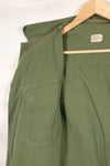 1968 Contract M-S 4th Model Jungle Fatigue Jacket, used, with US ARMY tape.