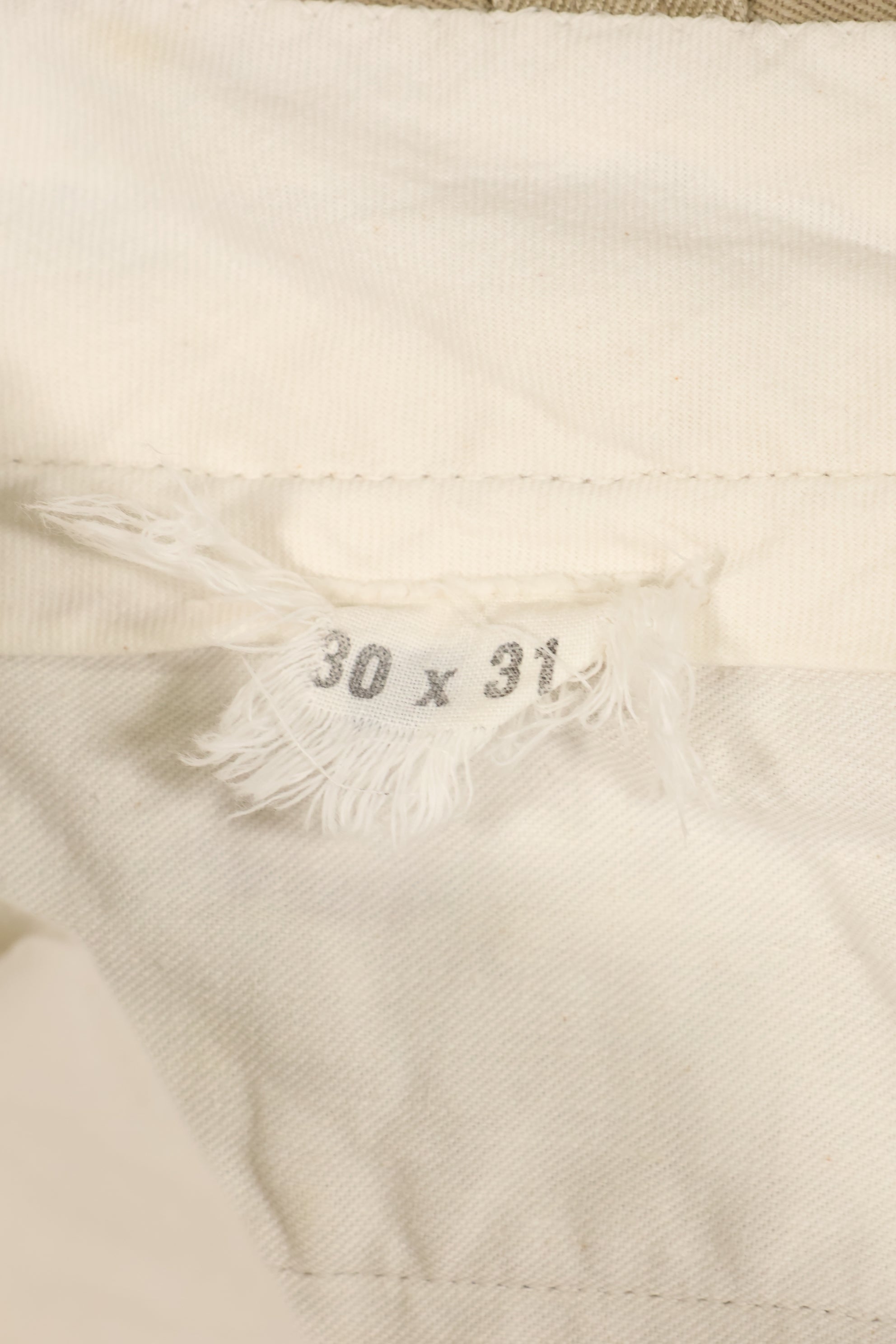 1960s 30X31 U.S. Army khaki pants, chinos, used A