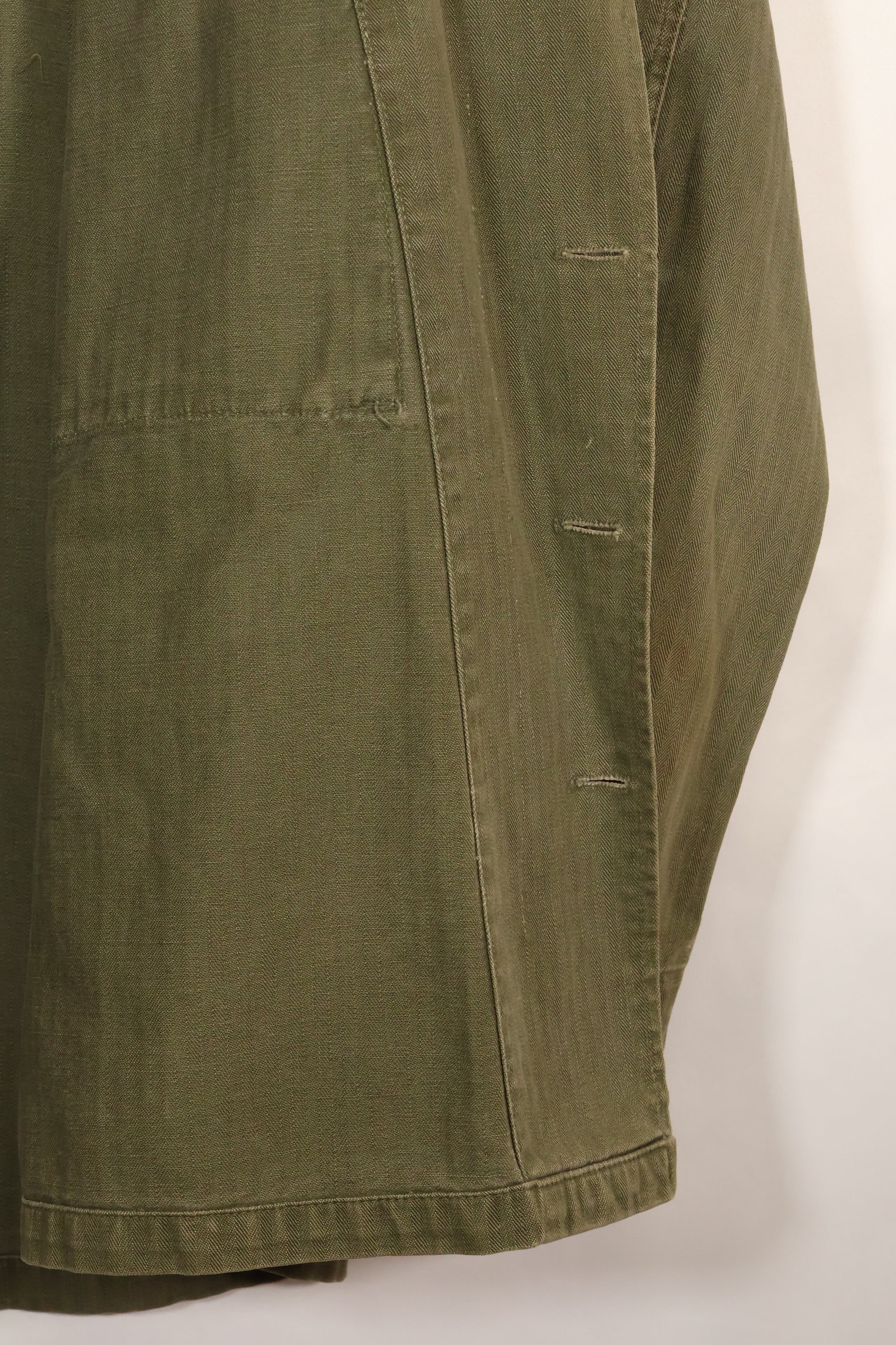 1940's US Army M43 HBT Utility Jacket, used, good condition.