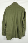 Real 1970 Australian Army fatigues shirt with rank insignia, used.