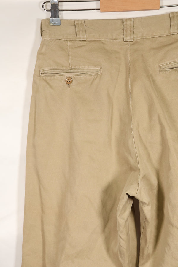 1960s 30X31 U.S. Army khaki pants, chinos, used A
