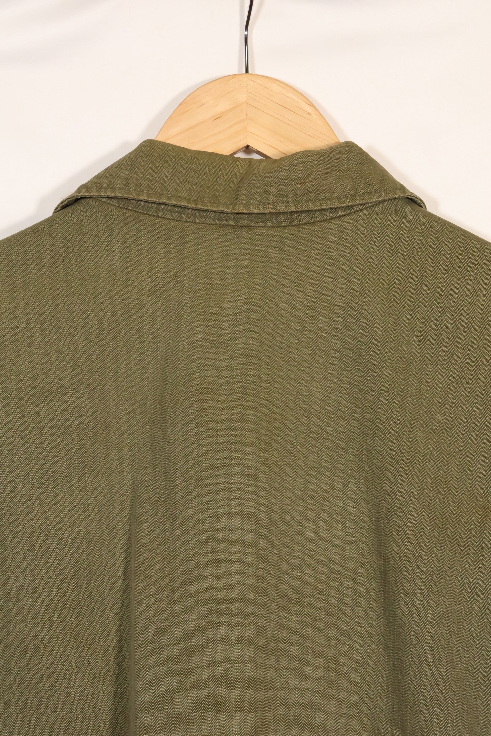1940's US Army M43 HBT Utility Jacket, used, good condition.