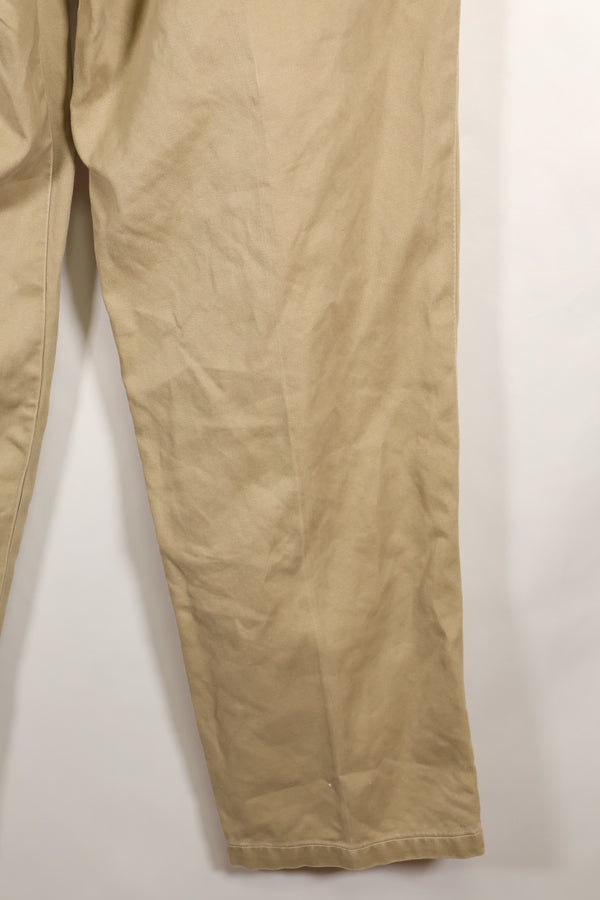 1960s 30X31 U.S. Army khaki pants, chinos, used A