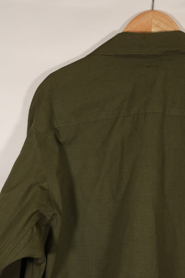 Actual 1968 4th Model Jungle Fatigue Jacket with Major General Rank insignia Walter T. Galligan