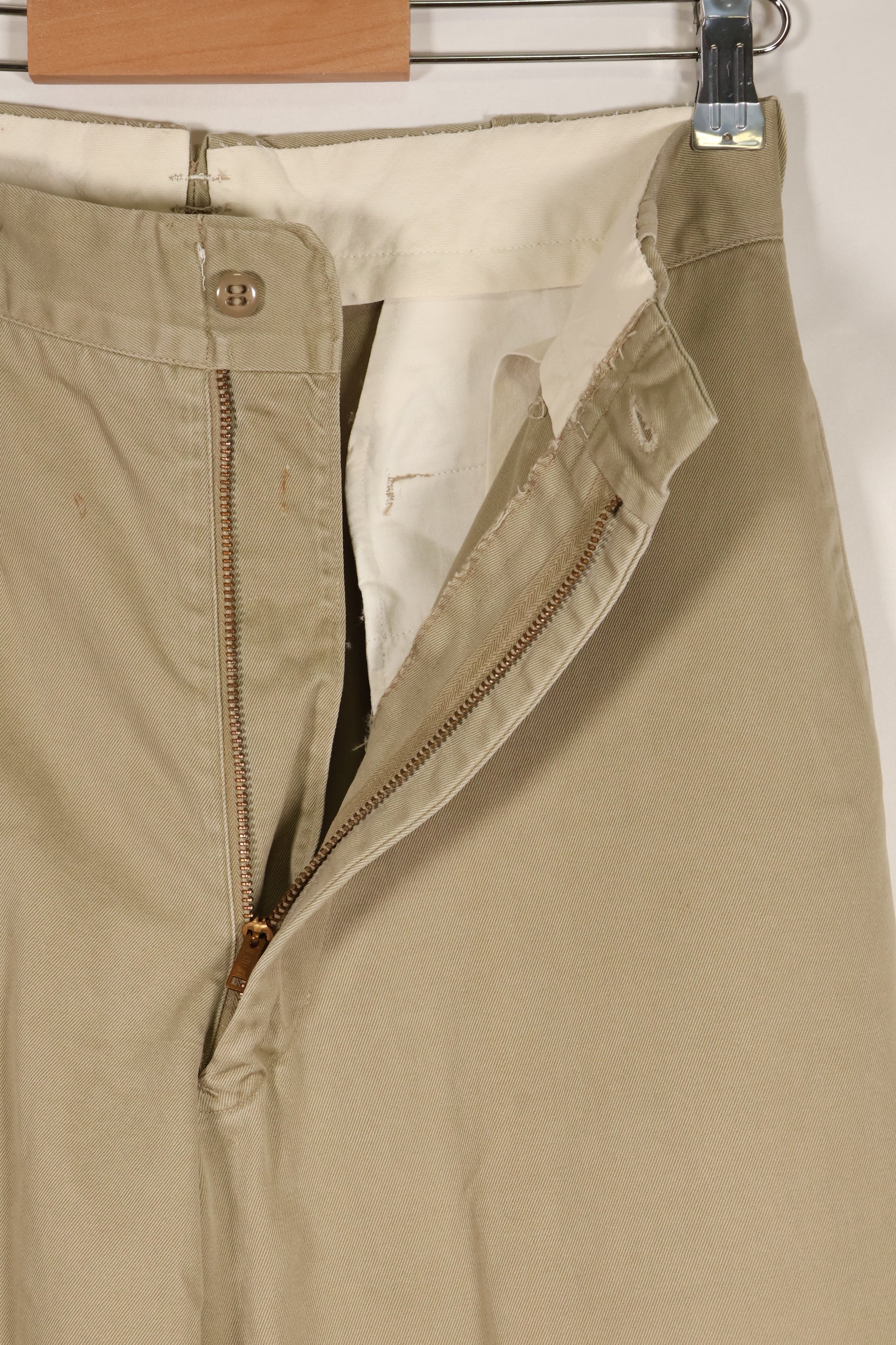 1960s 29X31 U.S. Army khaki pants, chinos, used, B