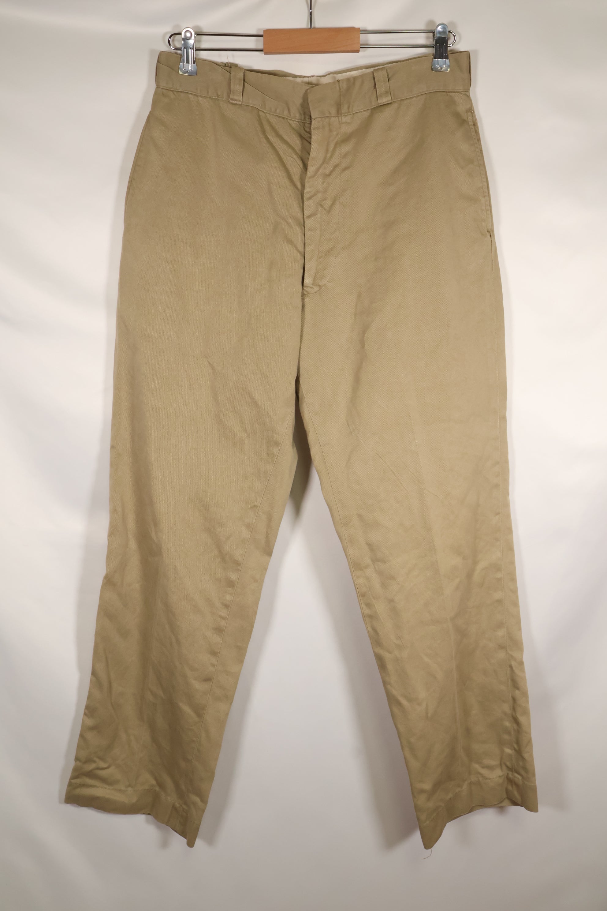 1960s U.S. Army khaki pants, chinos, used, C