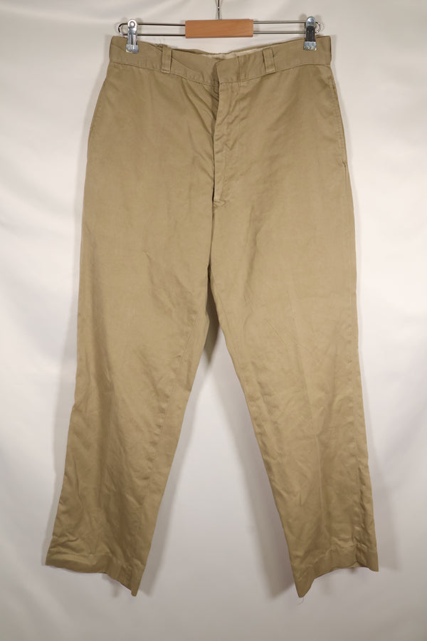 1960s U.S. Army khaki pants, chinos, used, C