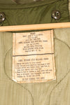 1976 Contract, M-R, U.S. Military, M65 Field Jacket, 1973 M65 Parka Liner, Set, Used
