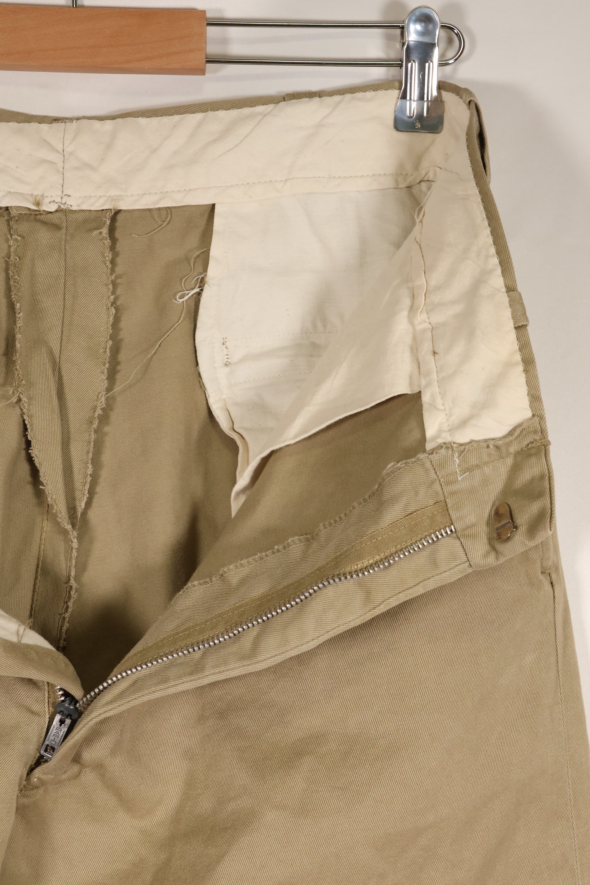 1960s U.S. Army khaki pants, chinos, used, C