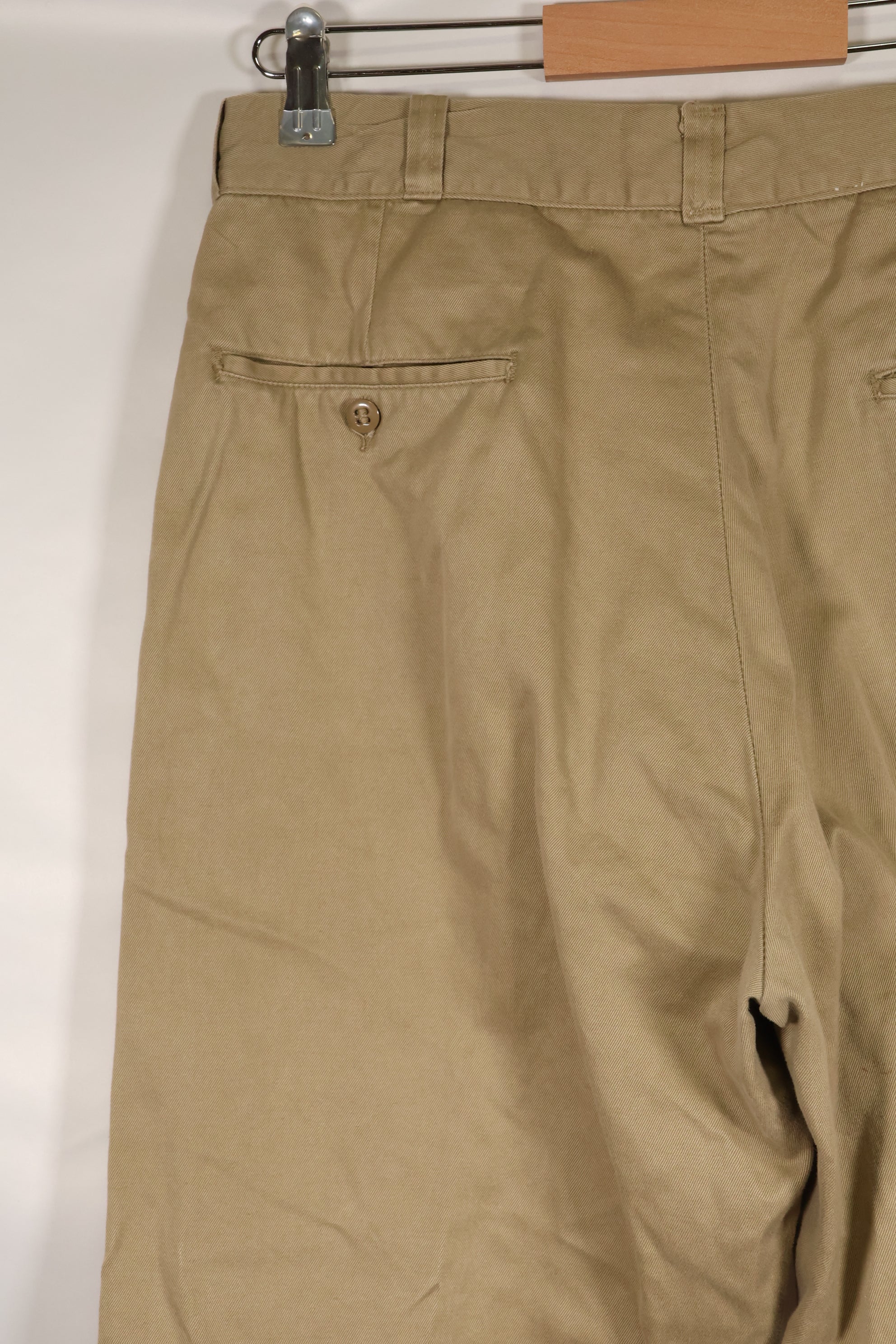 1960s U.S. Army khaki pants, chinos, used, C