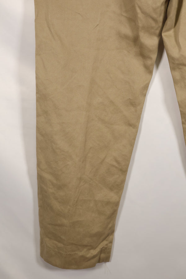 1960s U.S. Army khaki pants, chinos, used, C