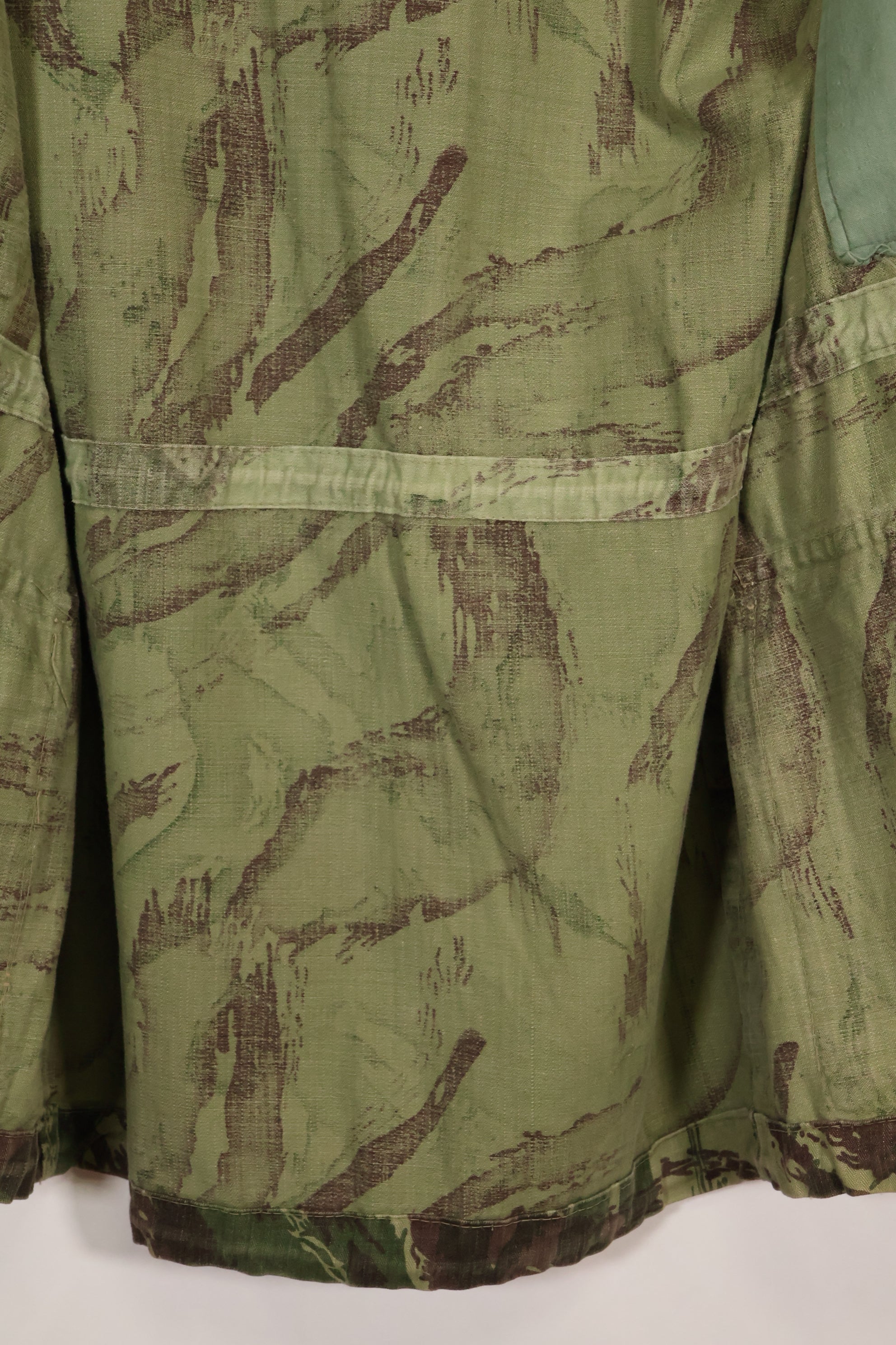 1960s-70s Portuguese Army Lizard Camouflage Combat Jacket, used.
