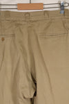 1970's Small Size U.S. Army Khaki Pants, used, used.