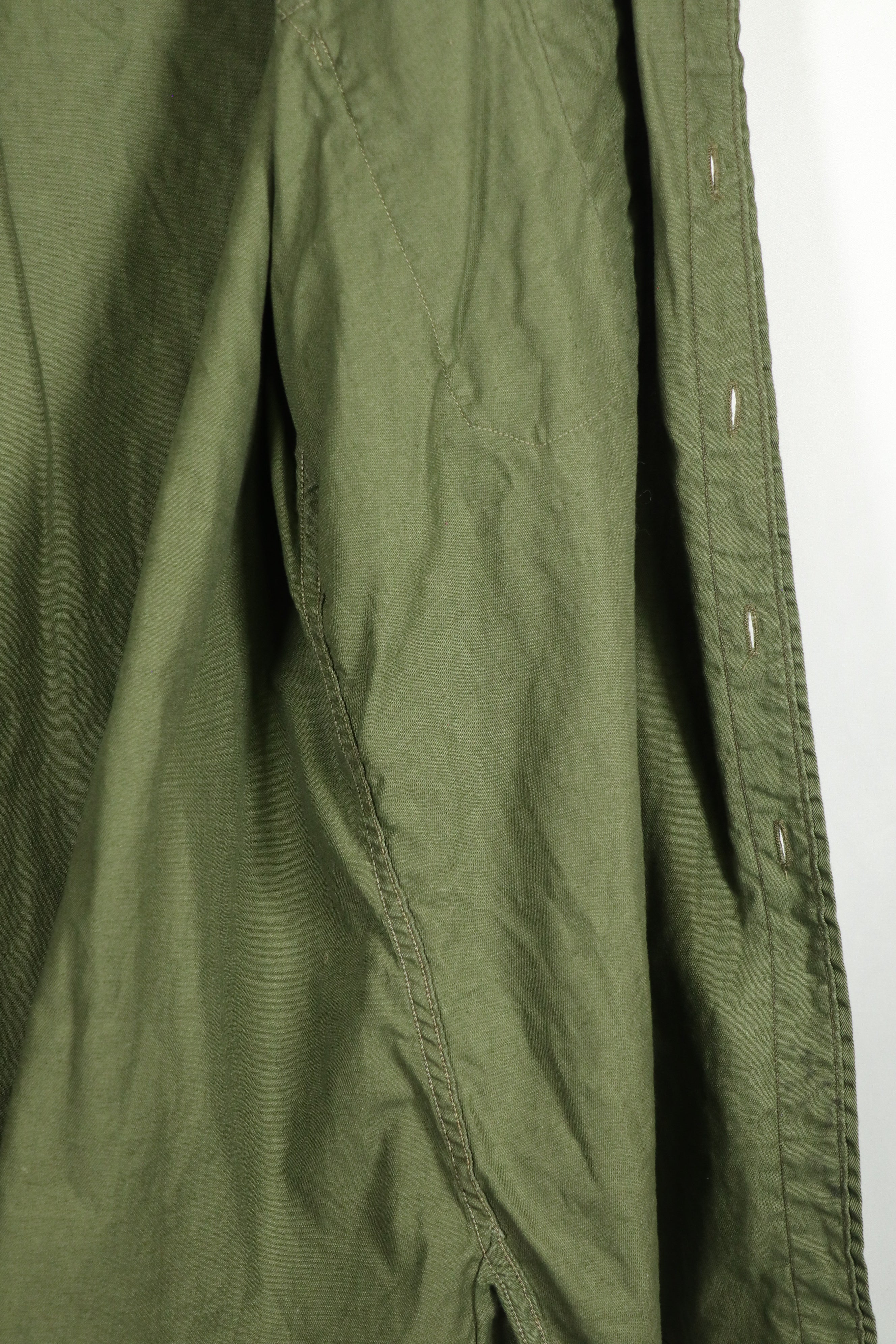 Real 1965 Australian Army Fatigue Shirt, used.