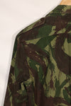 1960s-70s Portuguese Army Lizard Camouflage Combat Shirt, used.