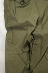 1940s-early 50s U.S. Navy, Army button deck pants, rain pants, used, B