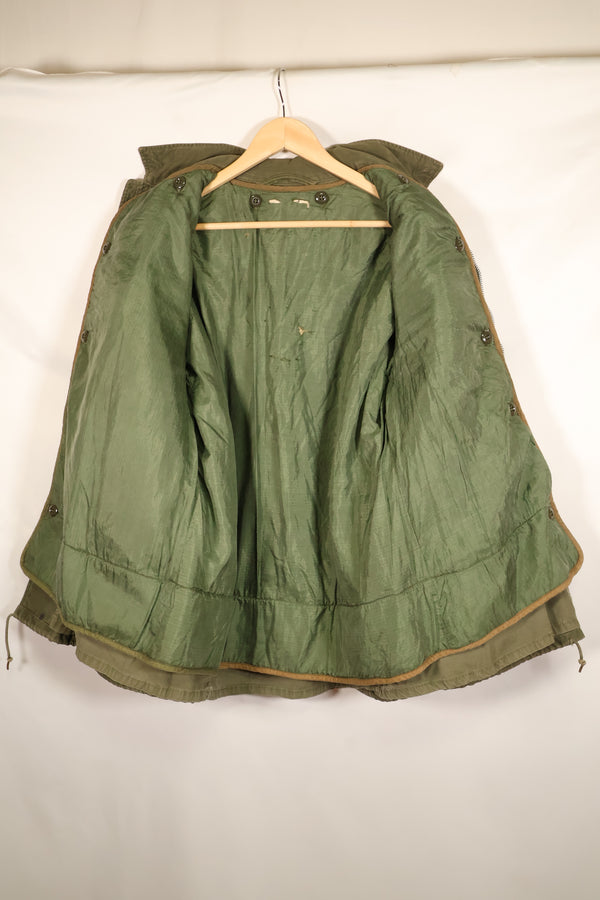 Early 1960s Lot: M-R, U.S. Army M51 Field Jacket with Liner, Used