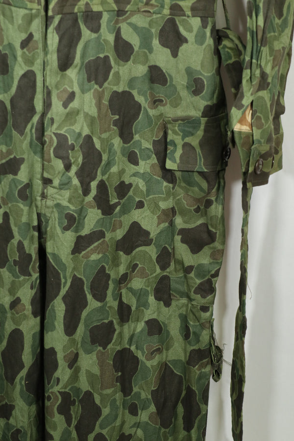 Real South Korean Army Duck Hunter Camouflage Coveralls, unused.