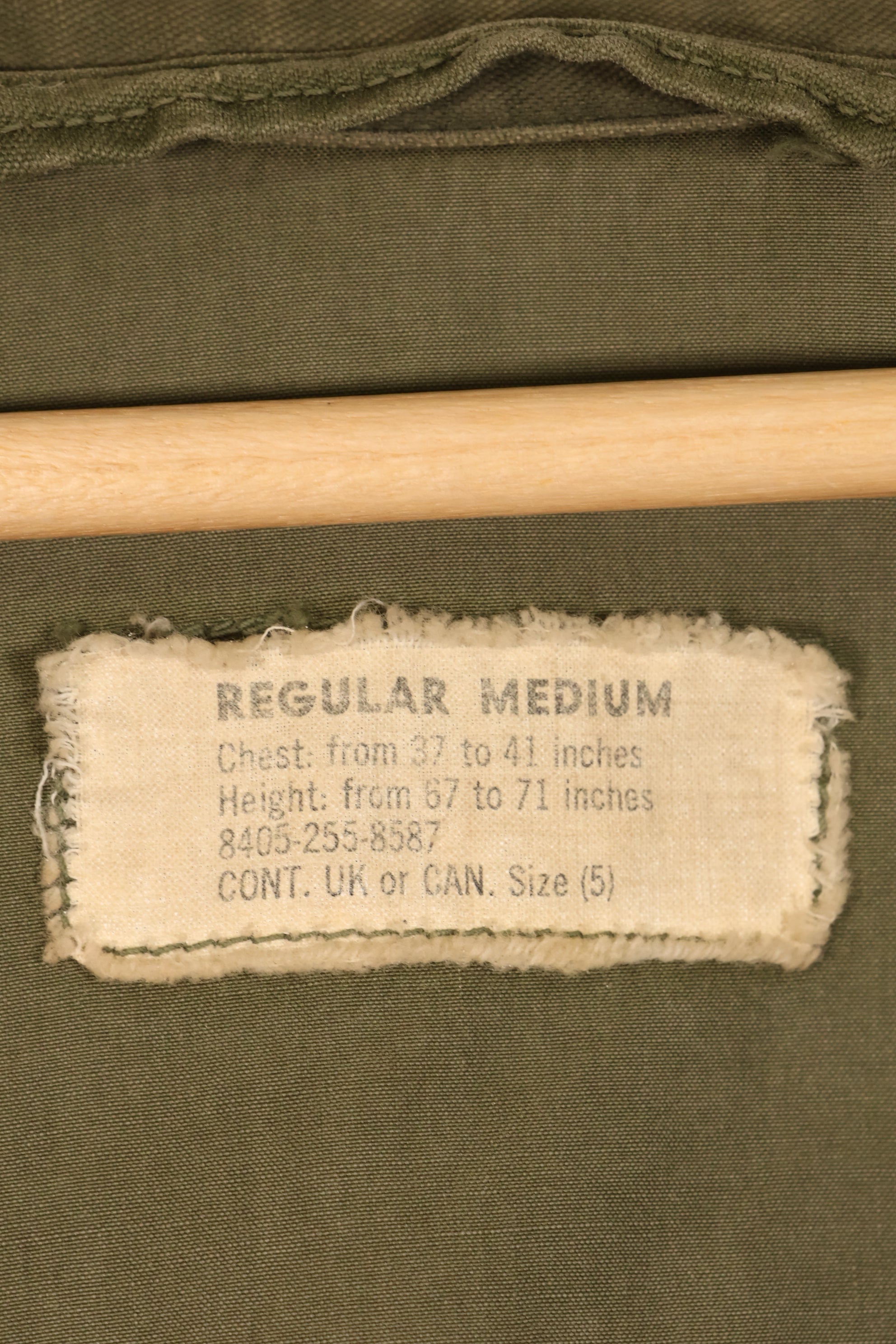 Early 1960s Lot: M-R, U.S. Army M51 Field Jacket with Liner, Used