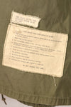 Early 1960s Lot: M-R, U.S. Army M51 Field Jacket with Liner, Used