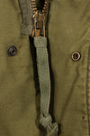 Early 1970's Estimated MEDIUM size 3rd Model M65 Field Jacket, size tag missing, used.
