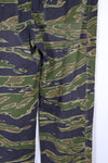 1970's Real Fabric Late Water Tiger Stripe Pants Used Utility Pants