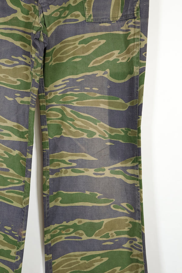 Real 1970s Late War Tiger Stripe Pants, used.