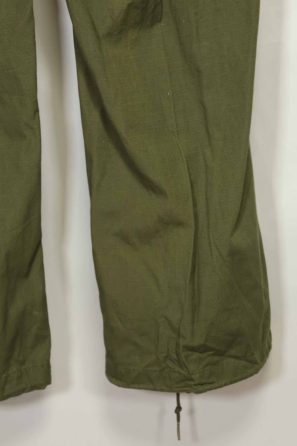 1969 Contract 4th Model Ripstop Jungle Fatigue Pants S-S Used