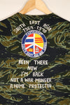 Circa 1970: Tiger Stripe Tour Vest, made by Thai Taylor, unused