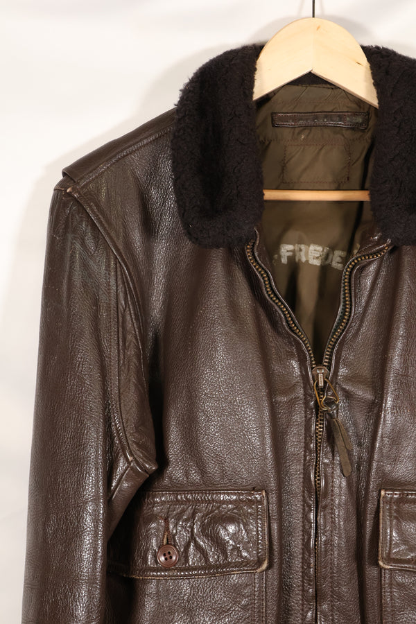 1970年代後半ロット　契約タグ欠損　G-1　インターメディエートゾーン　フライトジャケット　中古品