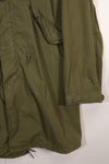1977 Contract S-R U.S. Army M65 Field Parka, good condition, used.