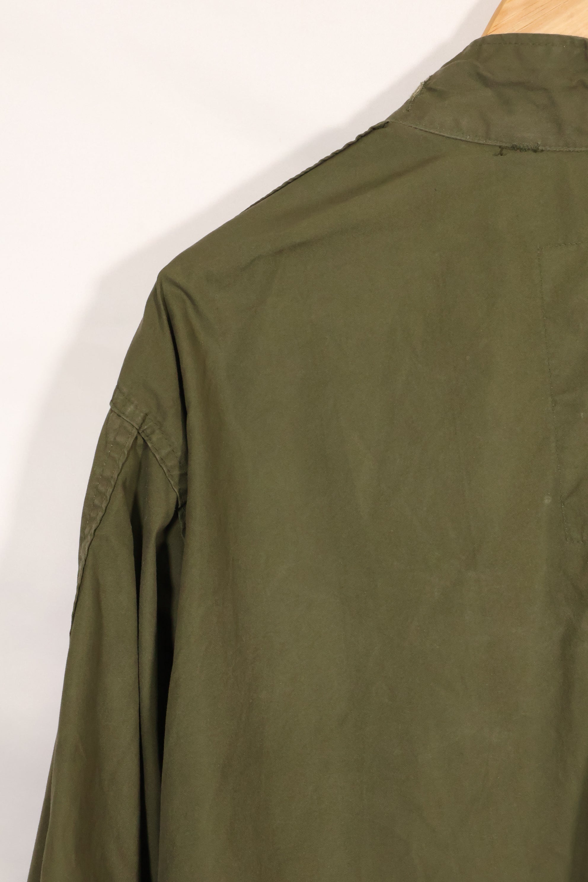 1977 Contract S-R U.S. Army M65 Field Parka, good condition, used.