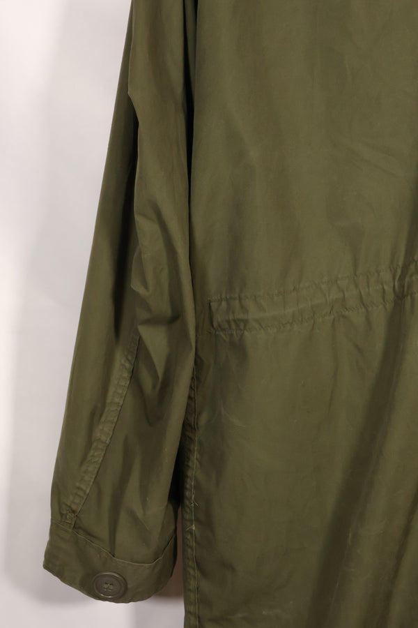 1977 Contract S-R U.S. Army M65 Field Parka, good condition, used.
