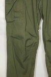 1967 Contract 3rd Model Non Ripstop Jungle Fatigue Pants S-R Used