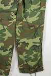 Real non ripstop US Army ERDL camouflage early pattern pants, used.