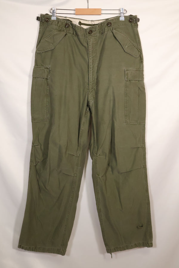 1952 Contract L-L US Army M-1951 Feed Pants, large size, used.