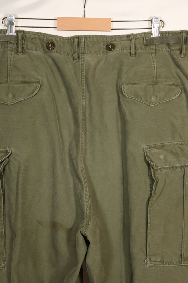 1952 Contract L-L US Army M-1951 Feed Pants, large size, used.