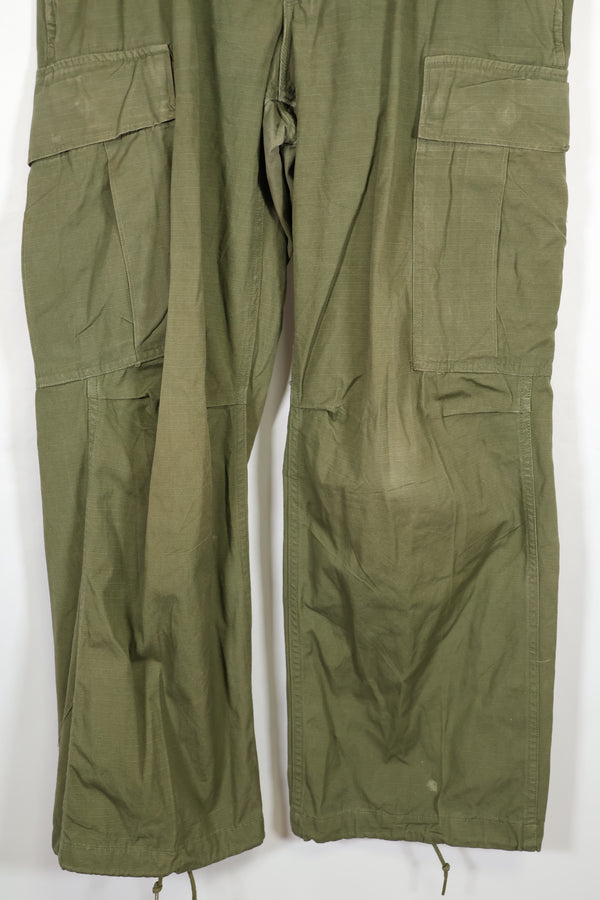 Real 1969 4th Model Jungle Fatigue SMALL-SHORT Pants Used