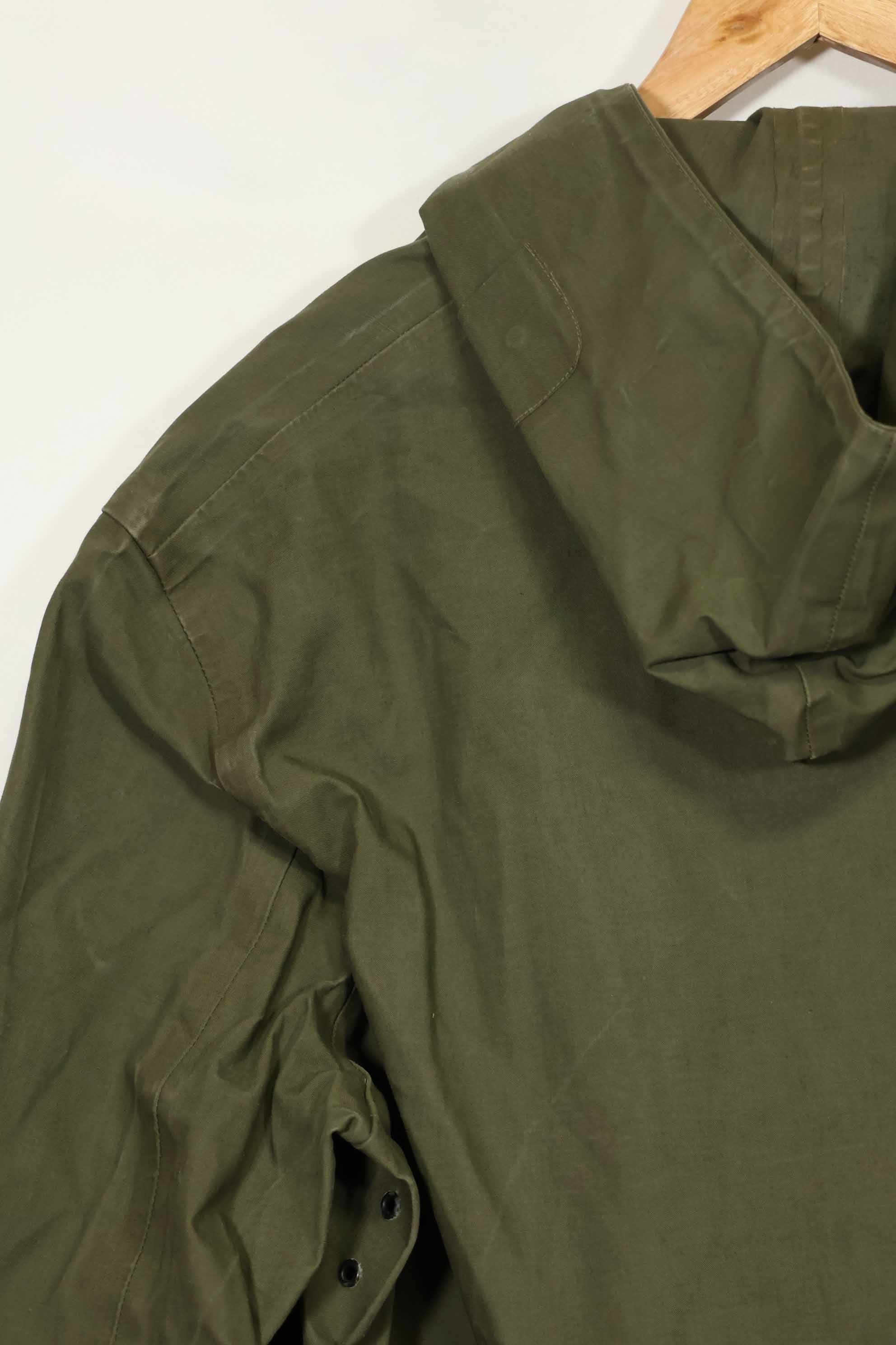 1950's U.S. Navy Deck Jacket Rain Jacket, Used, B