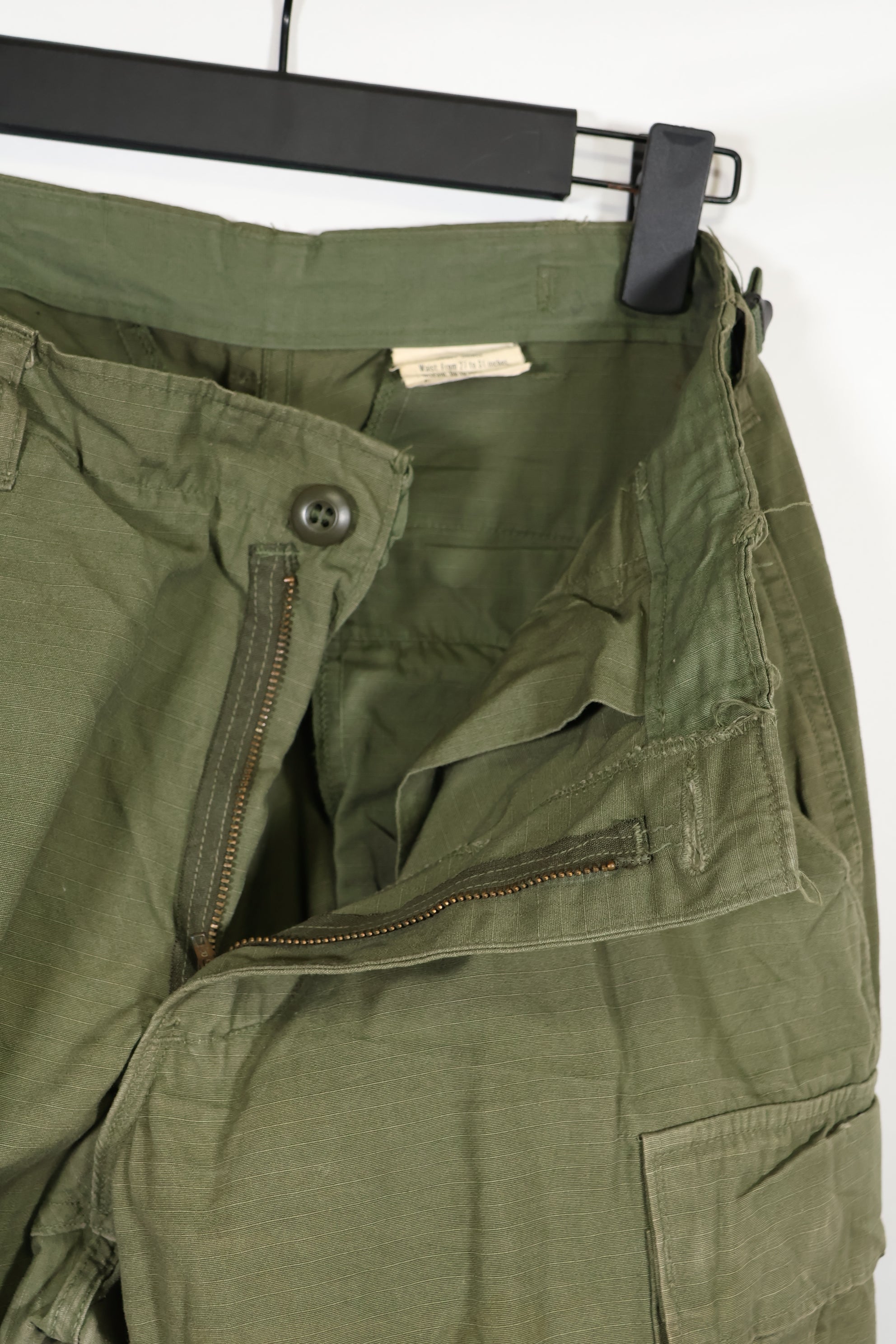 Real 1969 4th Model Jungle Fatigue SMALL-SHORT Pants Used